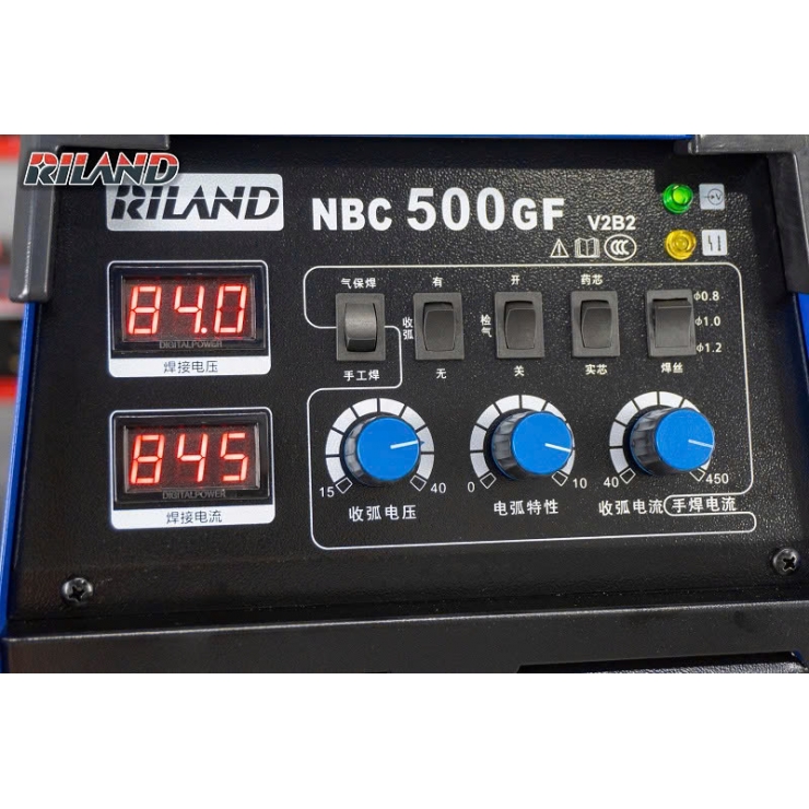 Máy hàn MIG 500A công nghiệp Riland NBC 500GF Professional