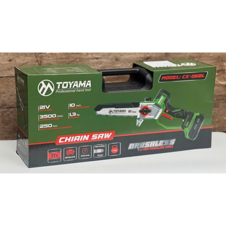 Máy cưa xích 10inch Pin 21V Toyama TB10BL Brushless