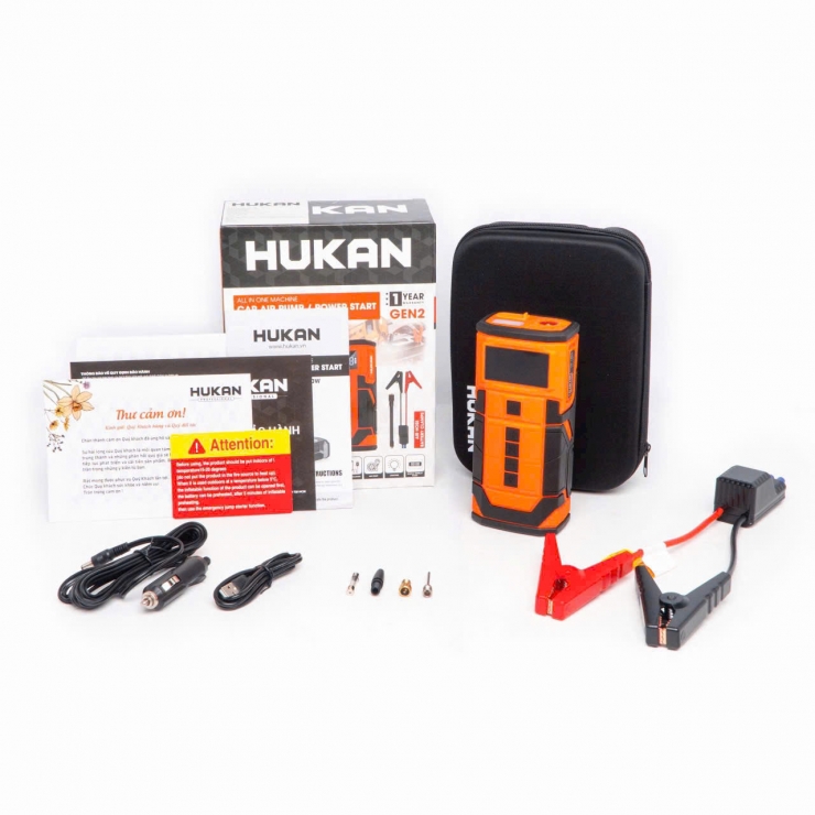 Máy kích bình & bơm hơi Hukan G2-BKB070W