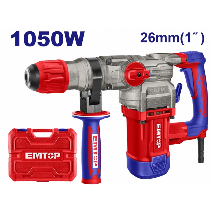 Máy khoan đục 14mm Emtop ERHRP1502 ( 3 chức năng )