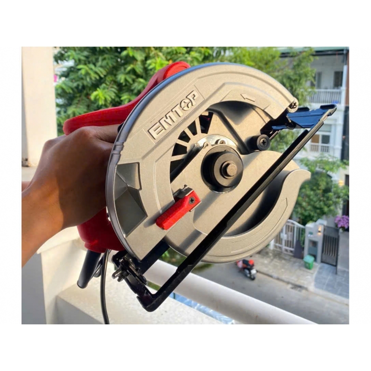 Máy cưa gỗ 1400W Emtop ECSW1852 ( kèm đĩa 185mm )