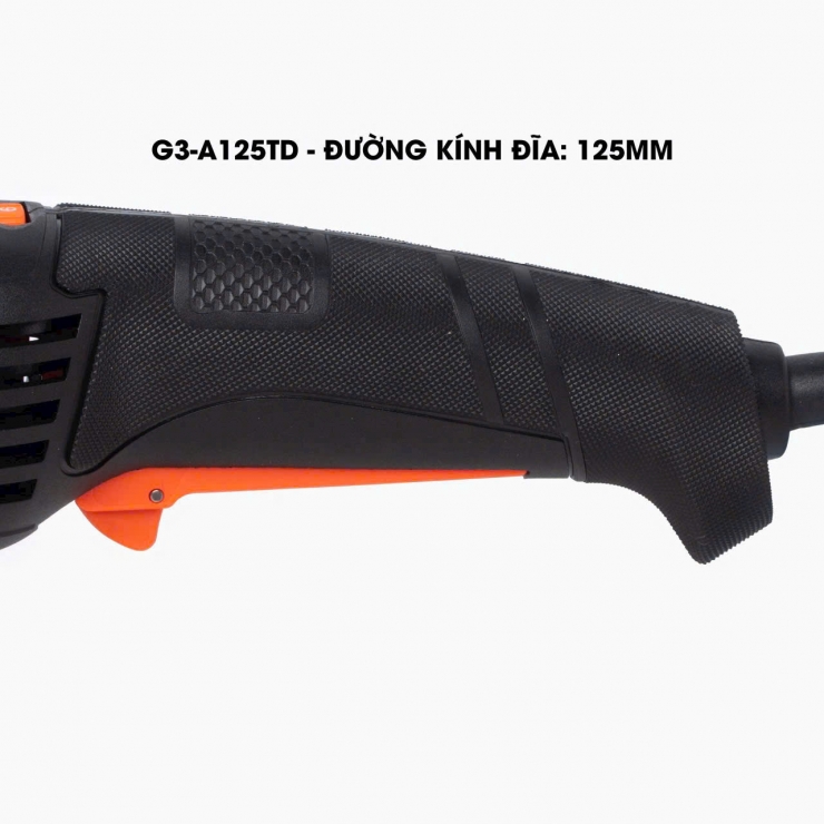 Máy mài tay dài 125mm HUK G3-A125TD ( chỉnh tốc 1200W )