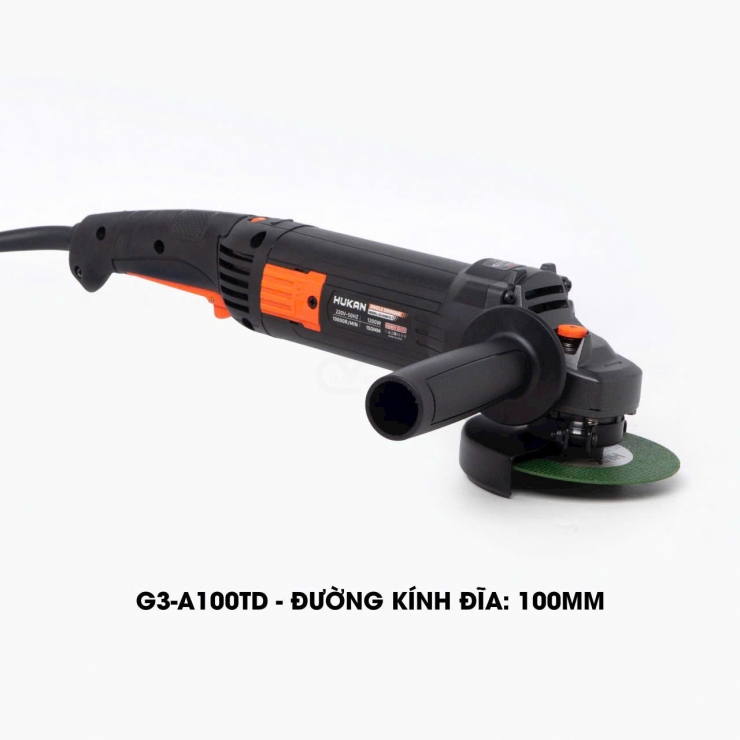 Máy mài tay dài 125mm HUK G3-A125TD ( chỉnh tốc 1200W )