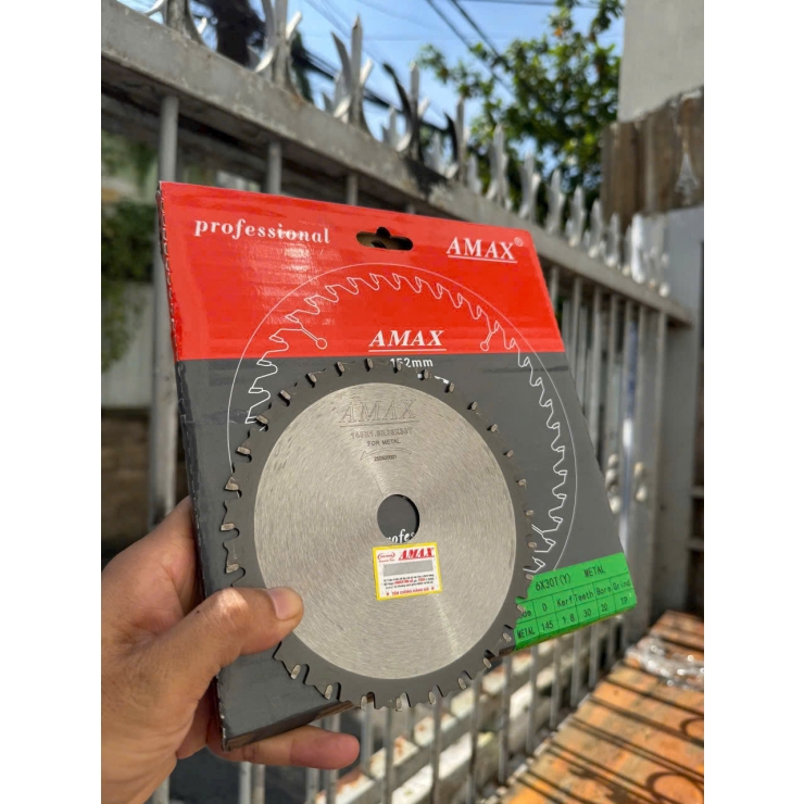 Lưỡi cắt sắt hợp kim 145mm Amaxtools Metal ( 1.8*20*30T )