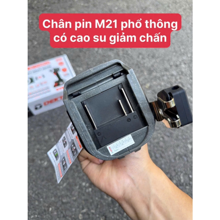 Máy siết bulong Pin 21V Dekton M21-CV268PLUS ( chưa Pin & Sạc )