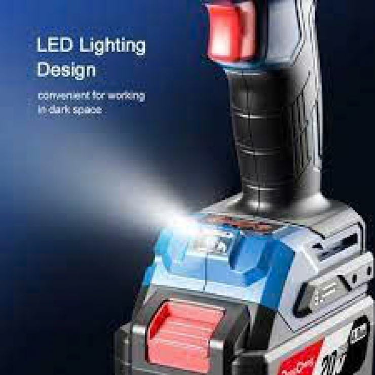 Máy siết bulong 500Nm Pin 20V Dongcheng DCPB 358 ( chưa Pin & Sạc )