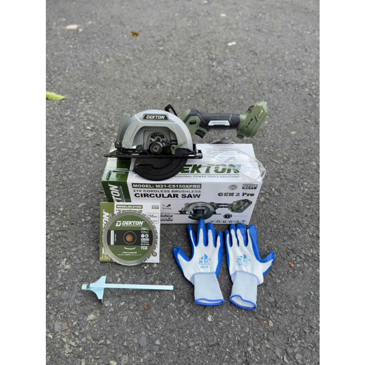 Máy cắt đa năng Pin 21V Dekton M21-CS150XPRO kèm lưỡi hợp kim 150mm ( chưa Pin & Sạc )