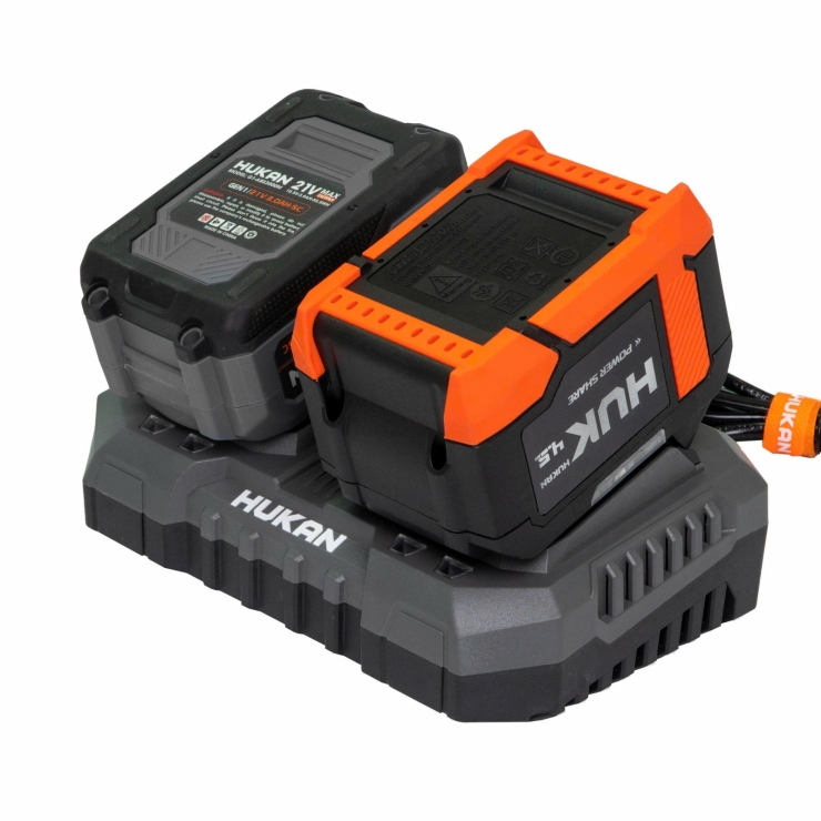 Sạc đôi 2.0Ah Hukan G2S20x2 ( 2 quạt tản nhiệt )