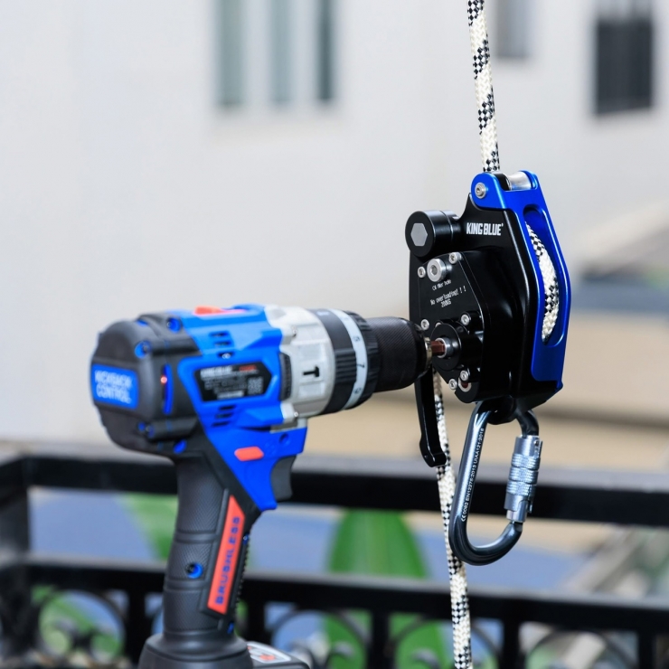 Tời nâng hạ Kingblue KCS-200ULTRA 100-200kg ( dùng khoan Pin )