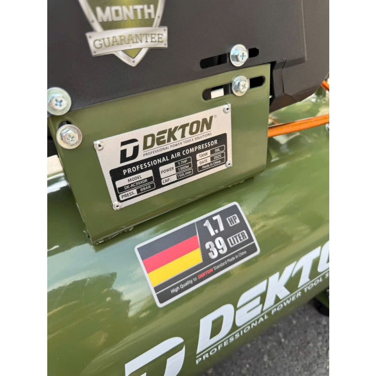 Máy nén khí 39 lít Dekton DK-AC39XDR chạy dầu