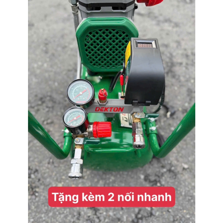 Máy nén khí không dầu 25 lít Dekton DK-3925PLUS 