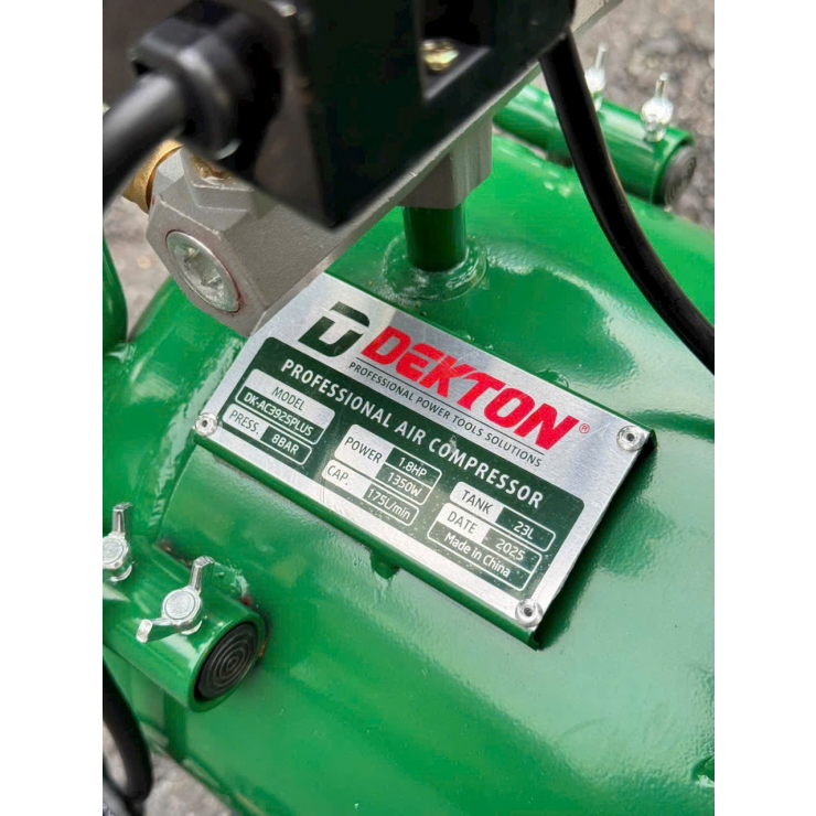 Máy nén khí không dầu 25 lít Dekton DK-3925PLUS 