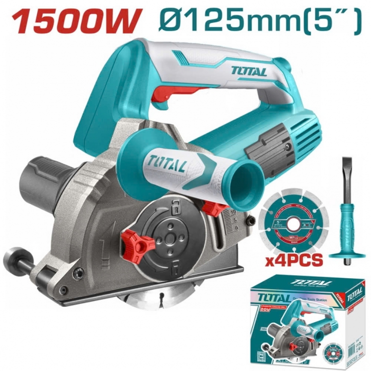 Máy cắt rãnh tường 2 lưỡi Total TWLC1256 1500W