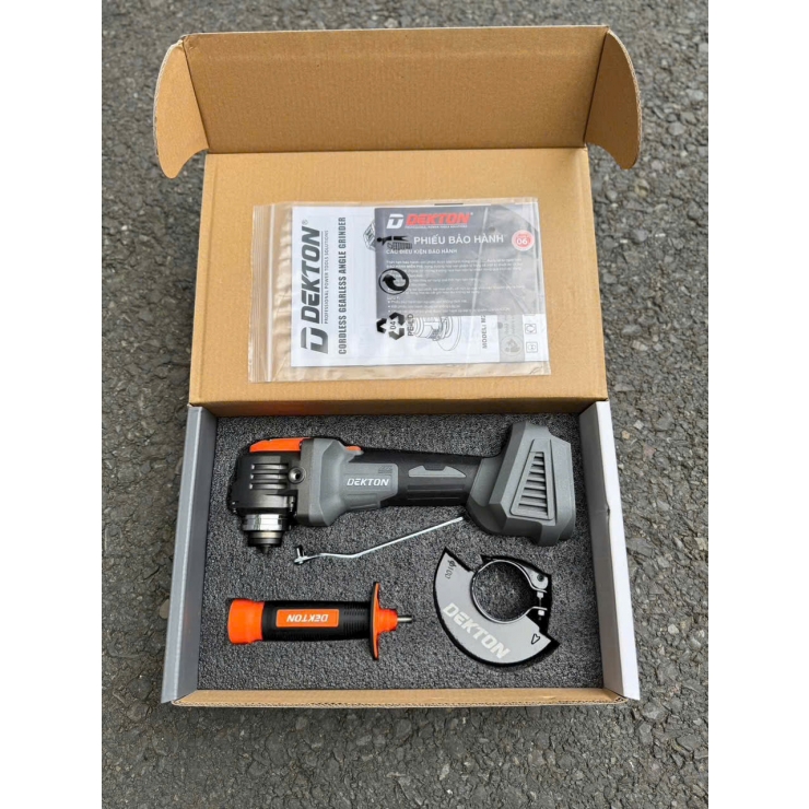 Máy mài không bánh răng Pin 21V Dekton M21-AG1020GLT ( chưa Pin và Sạc )