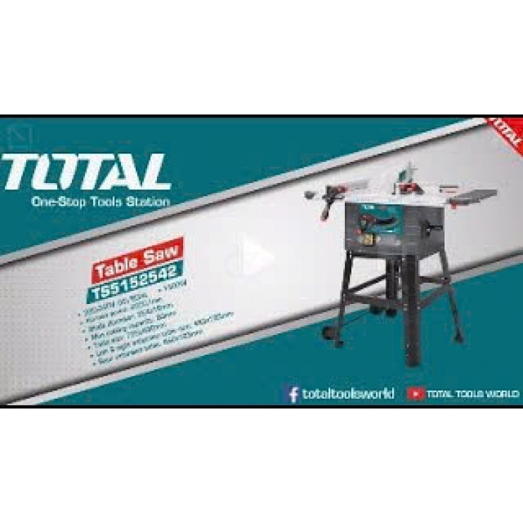 Bàn cưa gỗ 10inch 1500W Total TS5152542