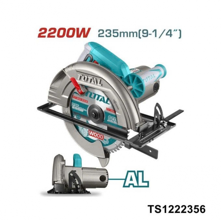 Máy cưa gỗ 235mm Total TS1222356  ( 2200W )