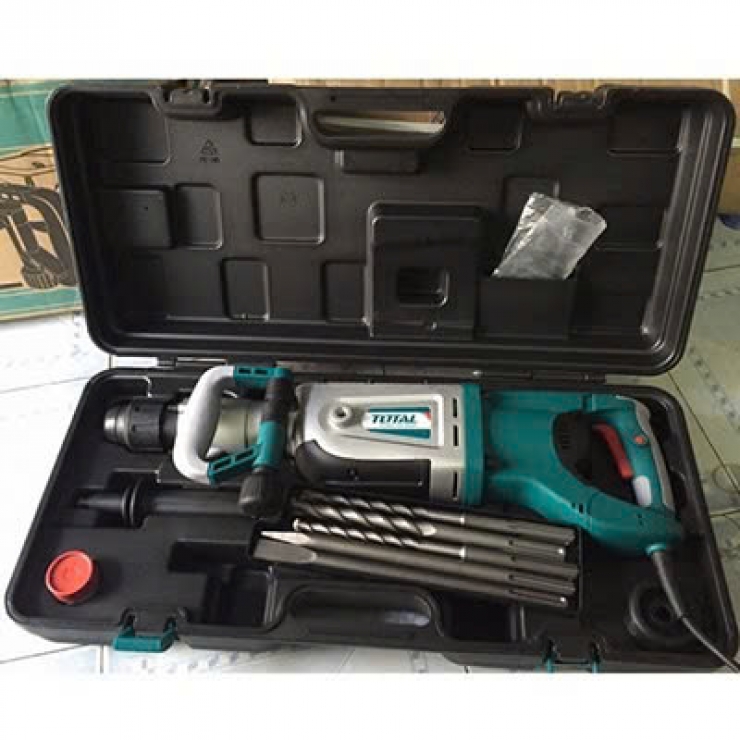 Máy khoan , đục 65mm Total TH117501 hammer ( 1700W 27J )
