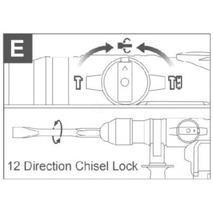 Máy khoan đục 14mm Total TH1163855 ( 10J 1600W )