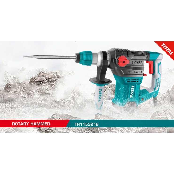 Máy đục và khoan 14mm Total TH1153216 ( 3 chức năng )