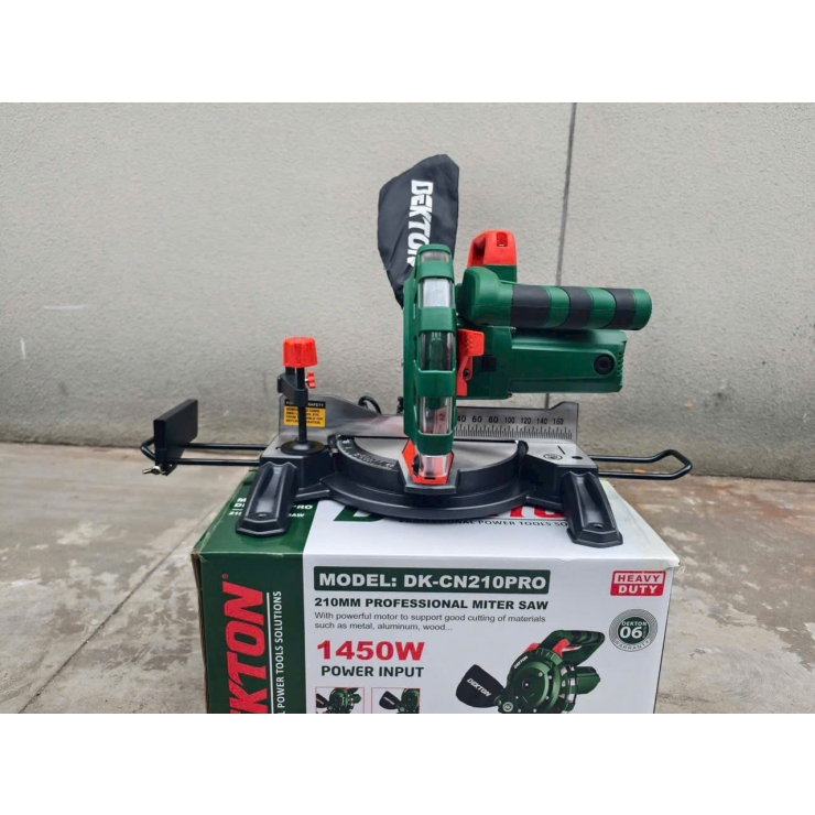 Cắt nhôm gỗ mini 210mm Dekton DK-CN210PRO