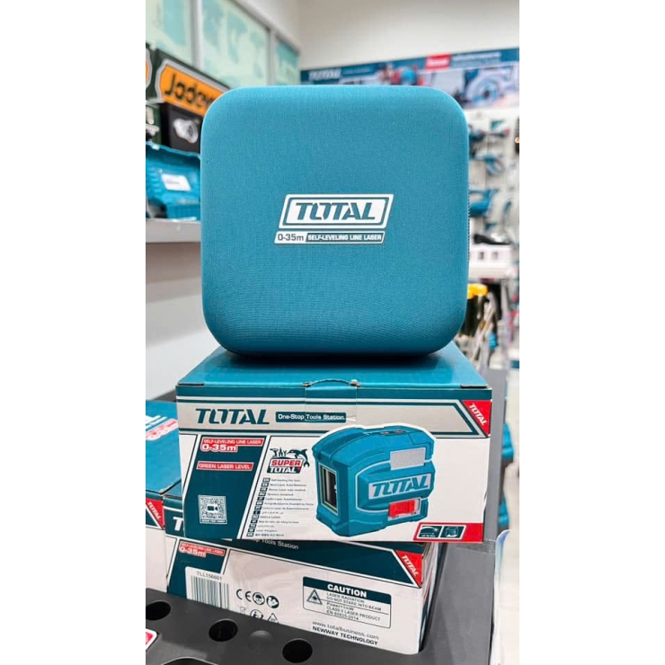 Máy cân mực Laser 2 tia xanh Total TLL156601