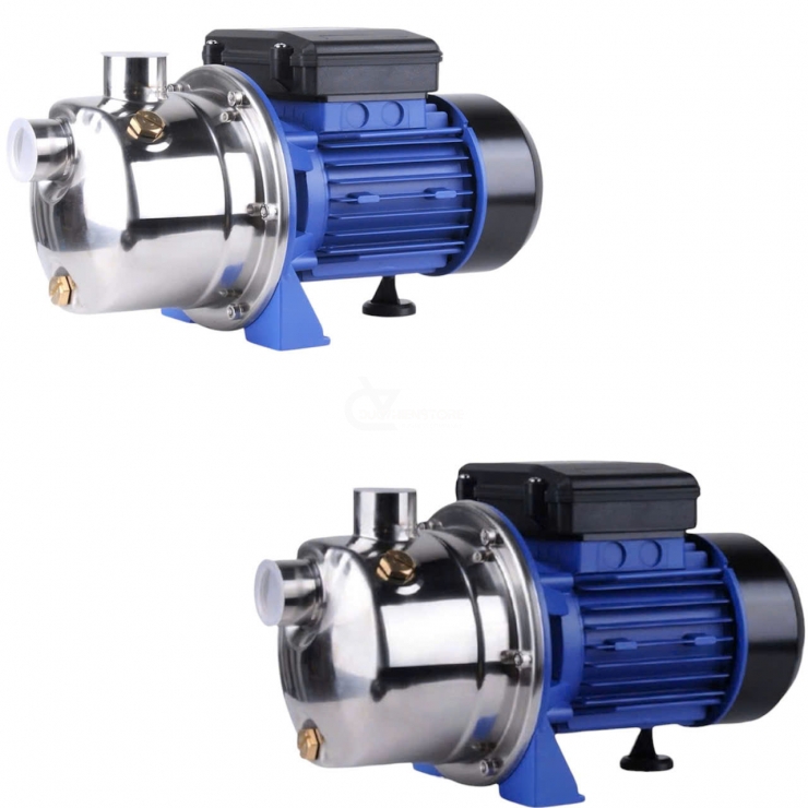 Bơm đẩy đa tầng cánh Adelino AJS55T & AJS55HT ( 3 pha 3/4Hp-3/4Hp )