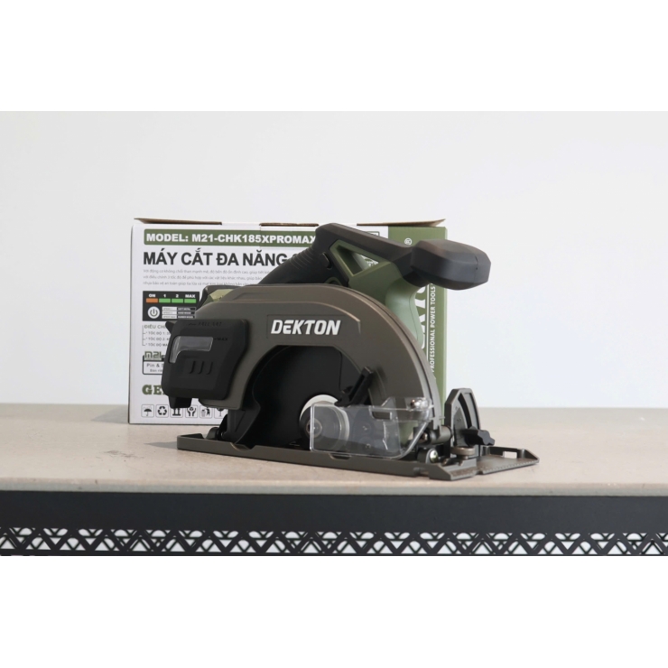Máy cắt hợp kim 185mm Pin 21V Dekton M21-CHK185XPROMAX ( chưa Pin & Sạc )
