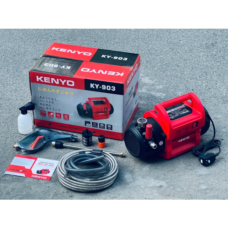 Máy rửa xe cao áp 3.5Kw Kenyo KY-903 chỉnh áp