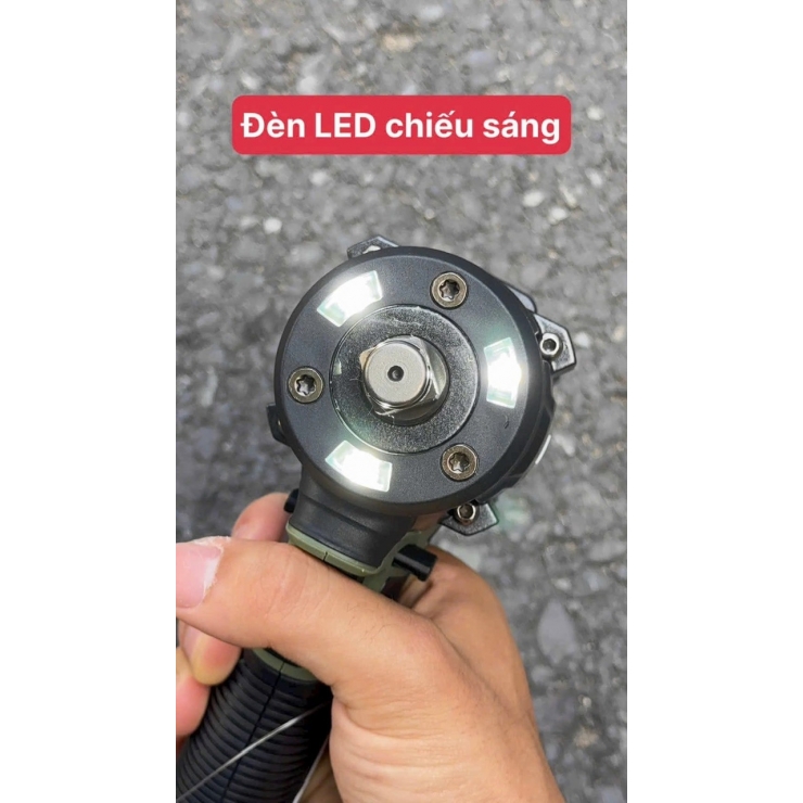 Máy siết bulong Pin 555Nm Dekton M21-IW555PLUS ( chưa Pin & Sạc )