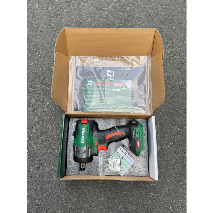 Máy bắn bulong Pin 555Nm Dekton M21-IW555PLUS ( chưa Pin & Sạc )