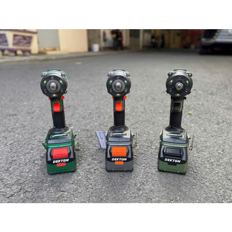 Máy siết bulong Pin 555Nm Dekton M21-IW555PLUS ( chưa Pin & Sạc )