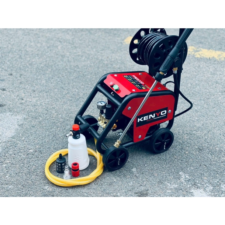 Máy xịt rửa cao áp 4.0Kw Kenyo KY-4000 xe đẩy