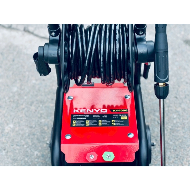 Máy xịt rửa cao áp 4.0Kw Kenyo KY-4000 xe đẩy