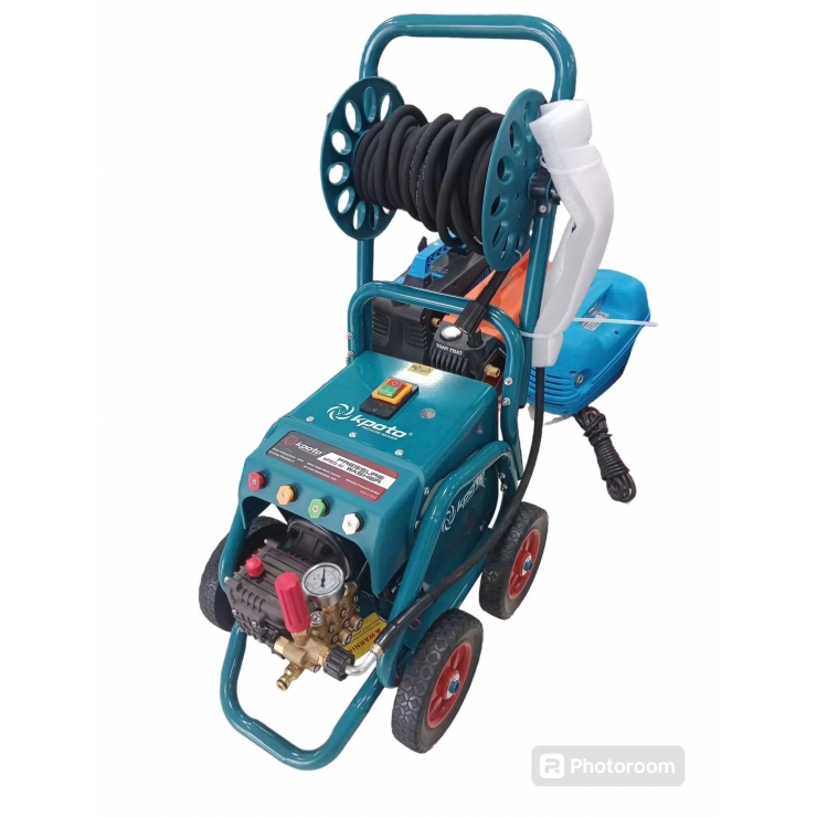 Máy phun rửa công nghiệp 2.8Kw Kpoto KP150-A1 xe đẩy
