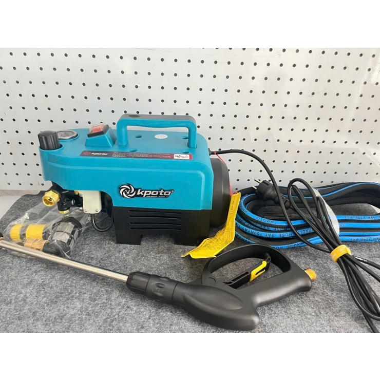 Máy rửa xe áp cao 2200W Kpoto KP90A2 chỉnh áp