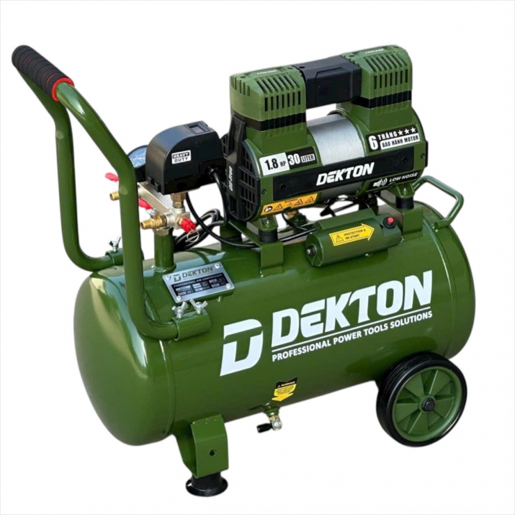 Máy nén khí 30 lít không dầu Dekton DK-AC3930XPRO