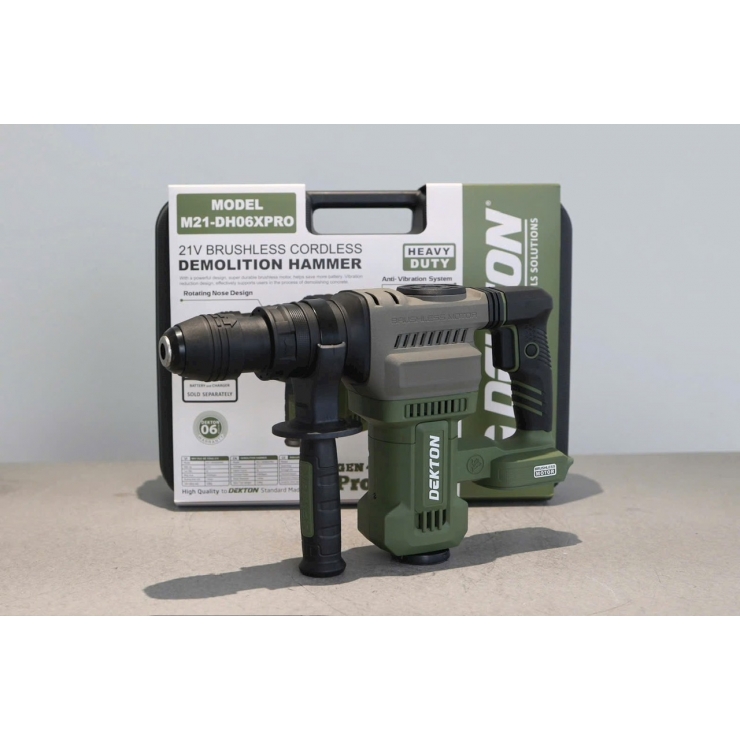 Máy đục 14mm Pin Dekton M21-DH06XPRO hammer ( chưa Pin & Sạc )