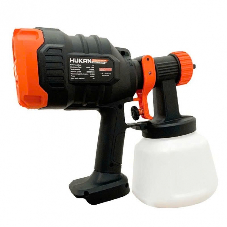 Máy phun sơn Pin 21V Hukan G3-PS1400 ( chưa Pin & Sạc )