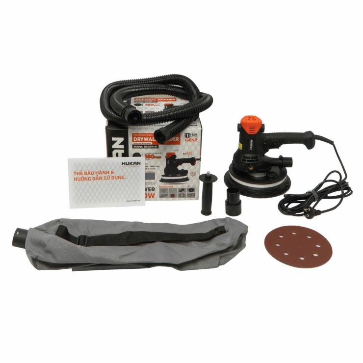 Máy chà tường sơn nước Hukan G2-MTT181 có đèn