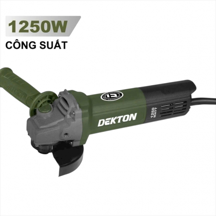 Máy mài góc 100mm Dekton DK-DG1250XCP công tắc đuôi