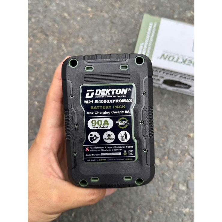 Pin 4A Dekton M21-B4090XPROMAX ( 10cell dòng xả cao 90A )