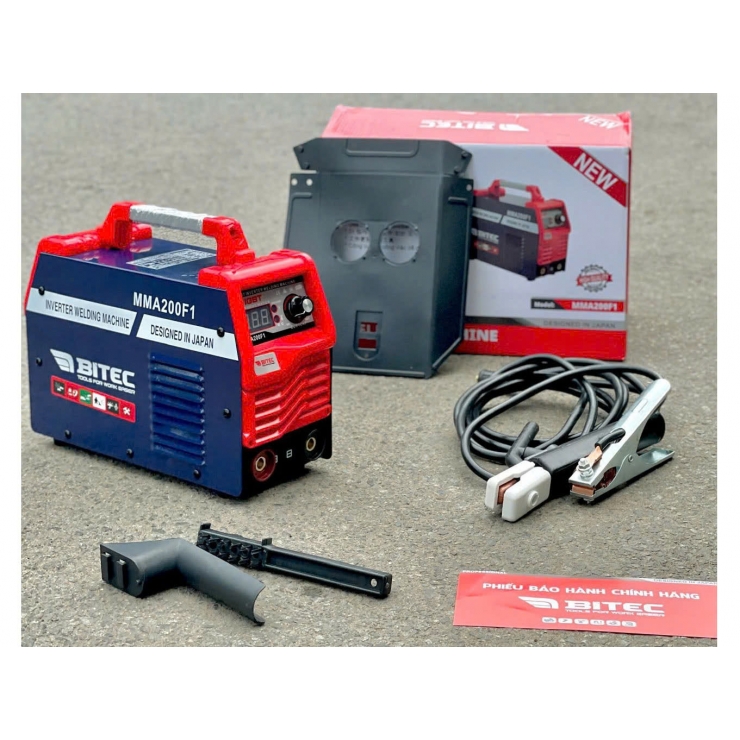Máy hàn que 200A Btec MMA200F1 inverter