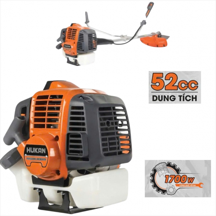 Máy cắt cỏ xăng Hukan G2-MCC543 ( 2 thì 52CC )