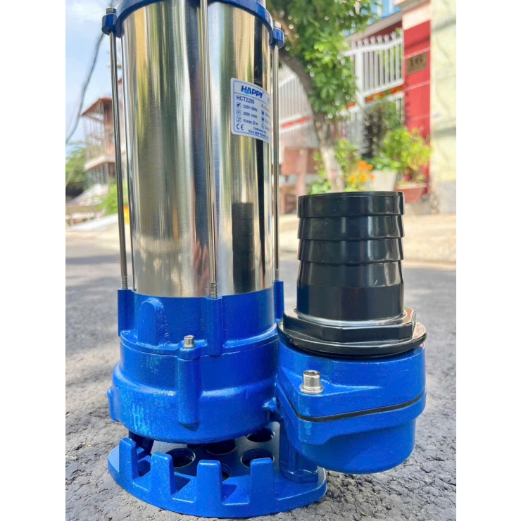 Máy bơm chìm nước thải Inox 2.2kW Happy HCT2200