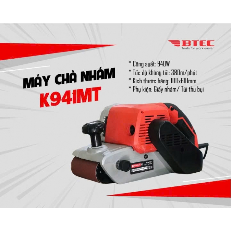 Máy chà nhám băng Kainuo K941MT ( 100*610mm )