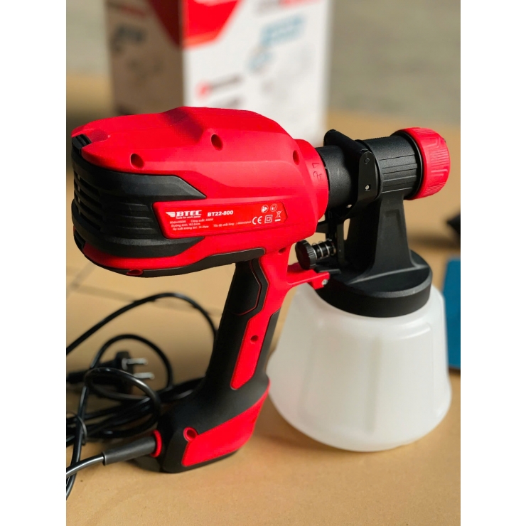Phun sơn cầm tay điện 450W Btec BT22-800